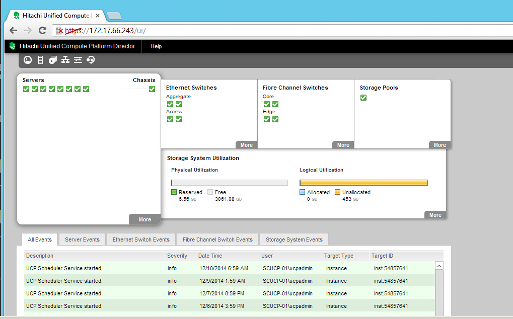 UCP v3 wireframe UCP version 3 wireframe of dashboard