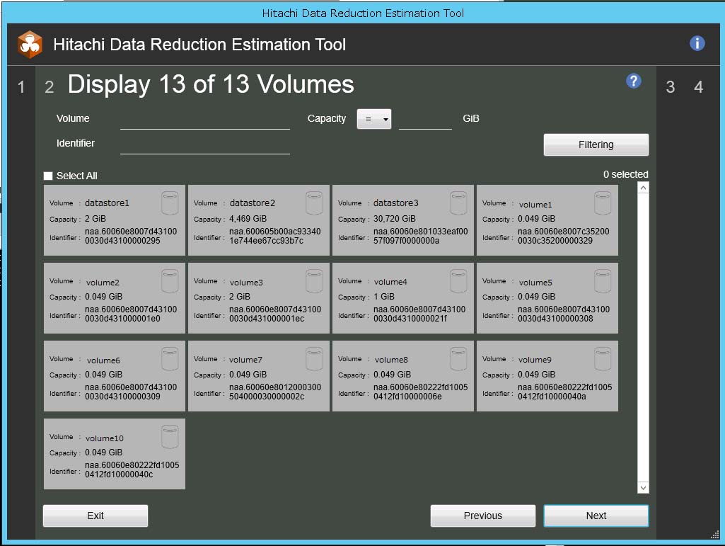 The report screen in the final product